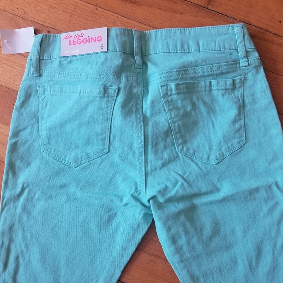 NWT Light Aqua Skinny jeans - Picture 5 of 5